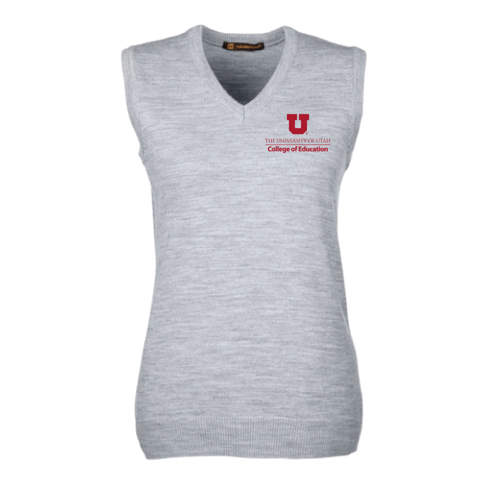 Harriton Ladies' Pilbloc™ V-Neck Sweater Vest